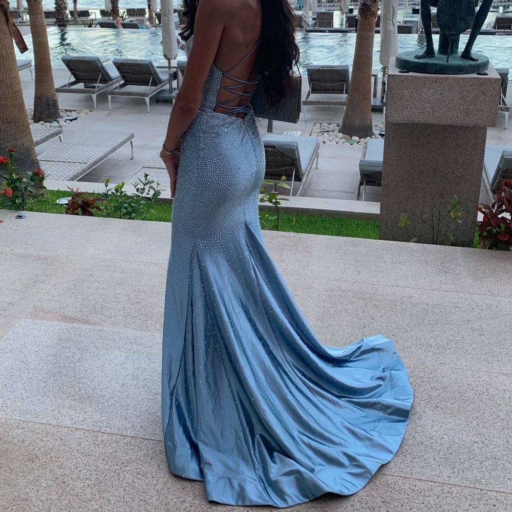 Sherri Hill crystal gown